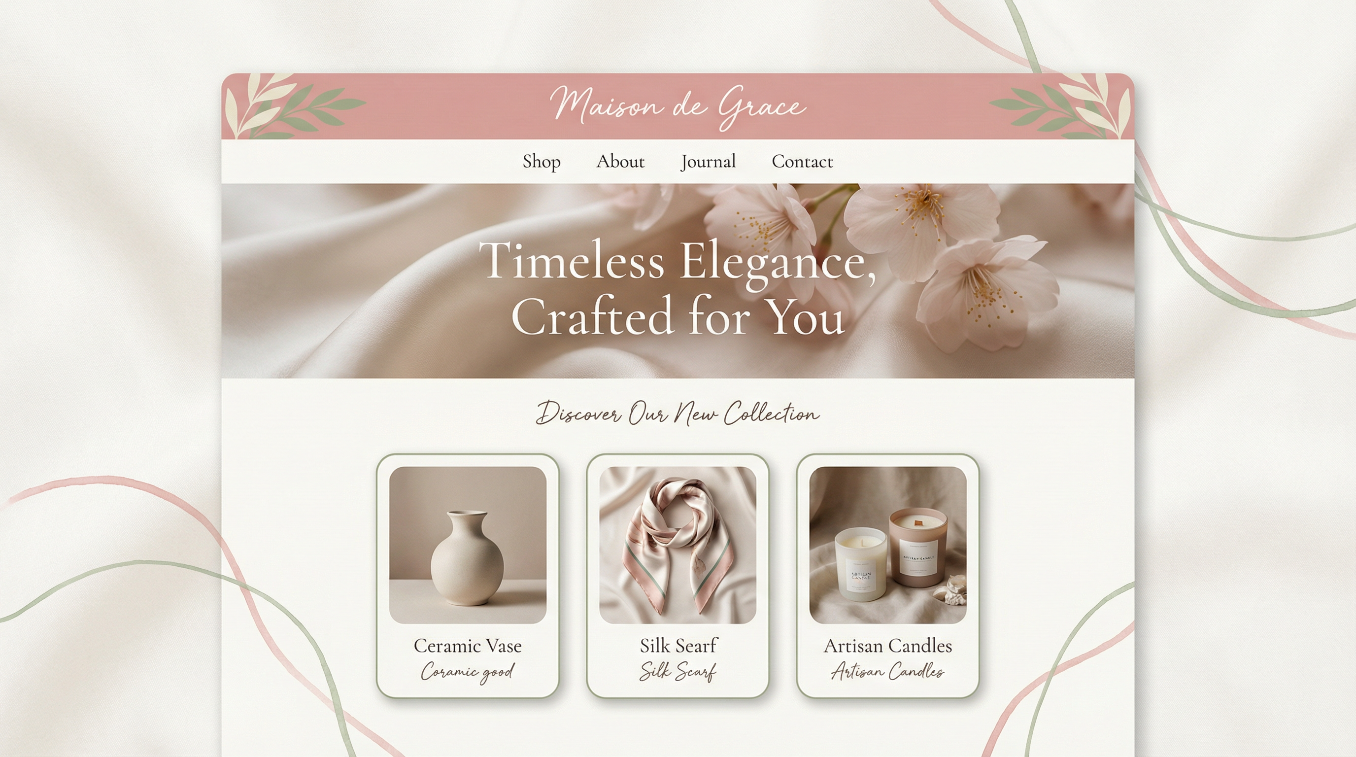 Elegant Feminine Brand